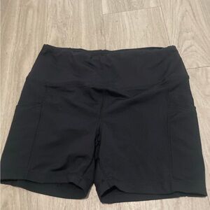 Active Life Women's Black Bike Shorts